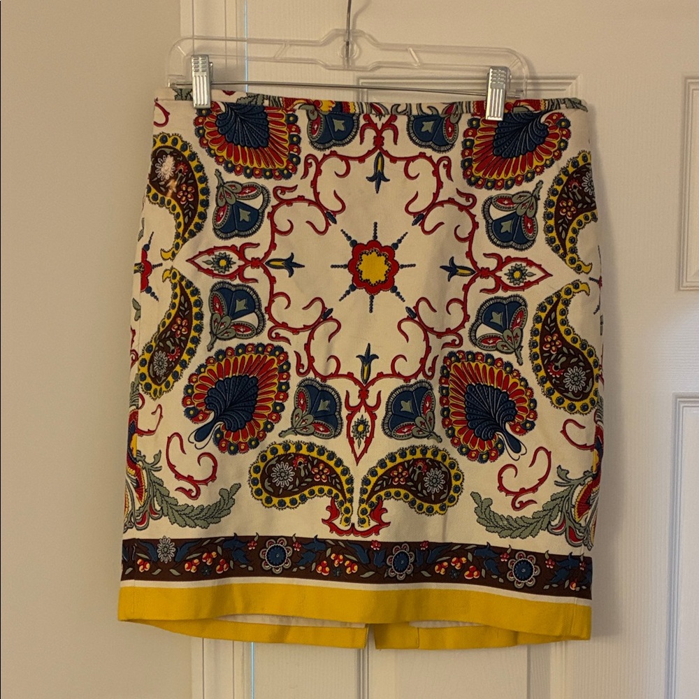 Tommy Hilfiger Multicolor Patterned Mini Skirt